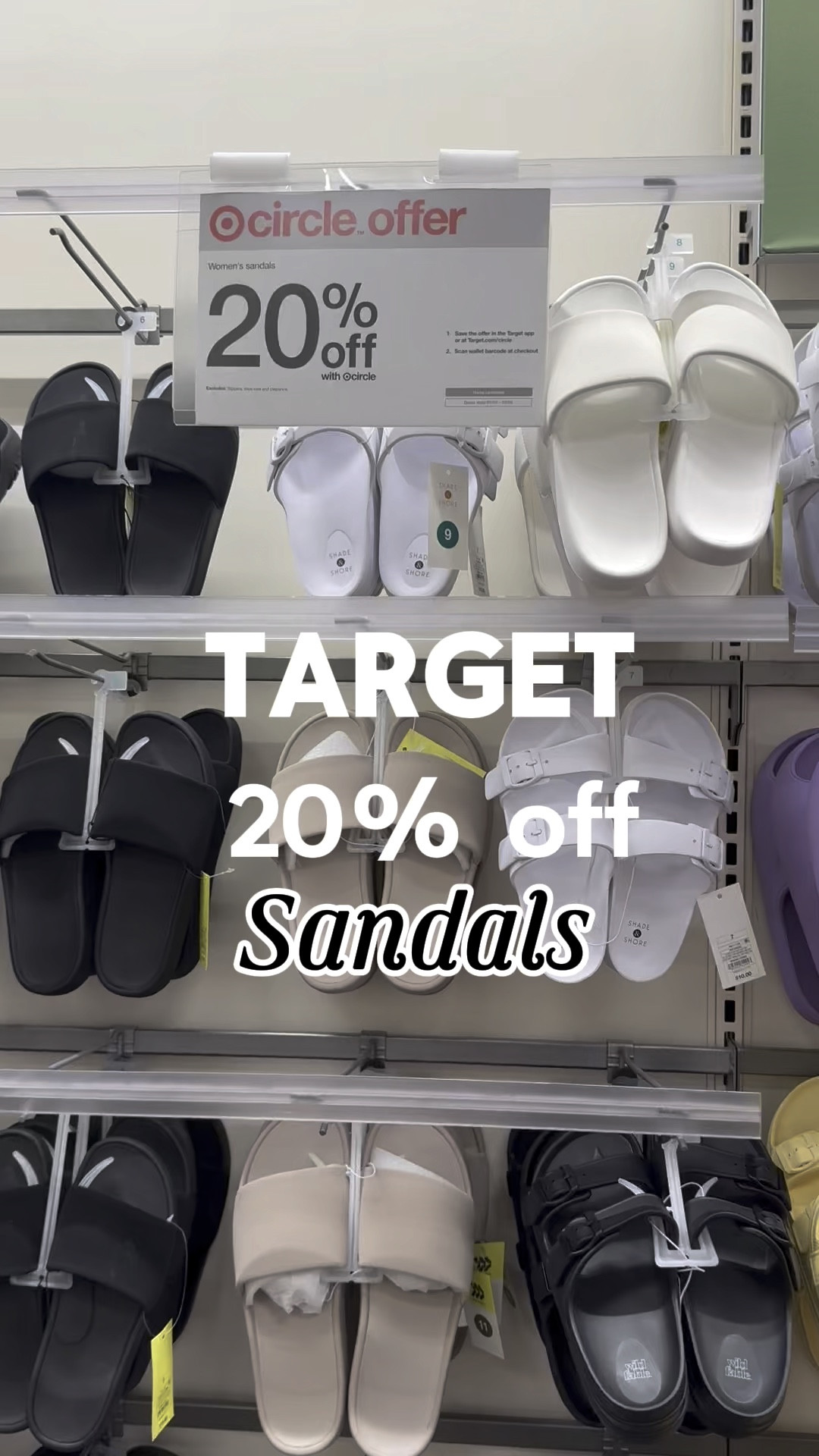 Target Sandals are on sale! Today is the last day! 
#shoes

#LTKsalealert #LTKshoecrush #LTKSpringSale