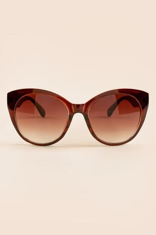 Maddy Wide Cat Eye Sunglasses | Francesca's