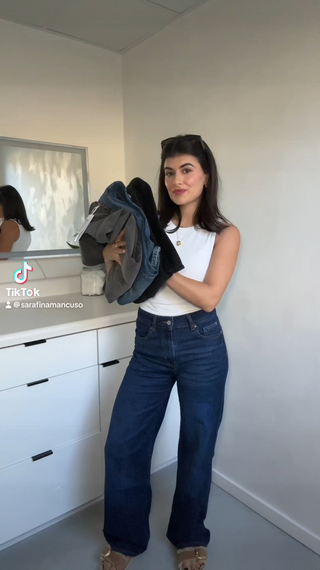 Denim haul👖 - for the girls who have smaller waist & bigger tush area, you’ll love these! H&M understood the assignment. 

Also GREAT price point for quality & fit. I’m a size 4  

#LTKStyleTip #LTKVideo #LTKSeasonal