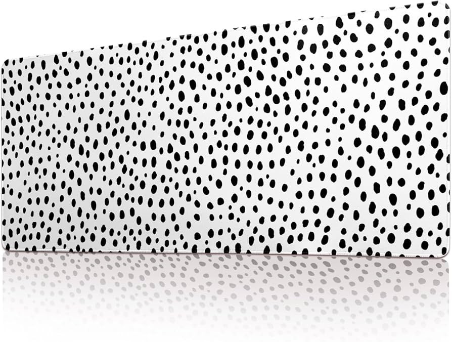 Boho Desk Mat, Polka Dot Large Gaming Mouse Pad, Boho Desk Accessories for Women Office Decor wit... | Amazon (US)