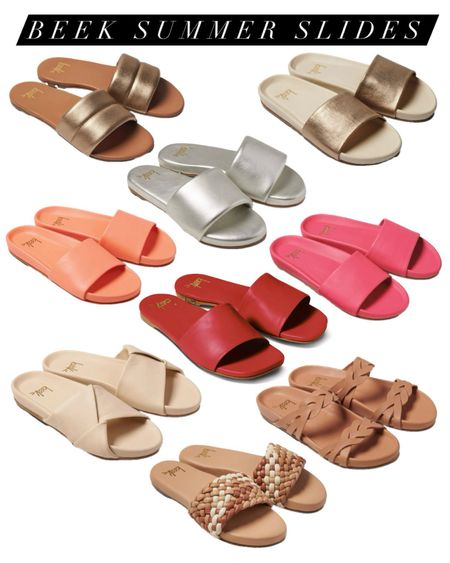 So many great summer slides from beek 😍 Use code MYSTYLEDIARIES10 to save 10% sitewide 

#LTKshoecrush #LTKGiftGuide #LTKSeasonal