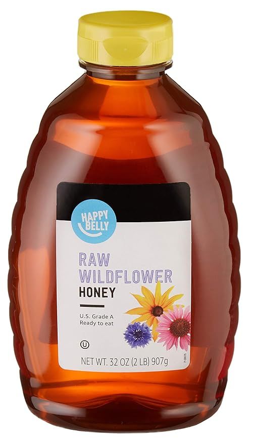 Amazon Brand - Happy Belly Raw Wildflower Honey, 32 oz (Previously Solimo) (Packaging May Vary) | Amazon (US)