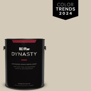 BEHR DYNASTY 1 gal. Designer Collection #DC-010 Even Better Beige Matte Interior Stain-Blocking P... | The Home Depot