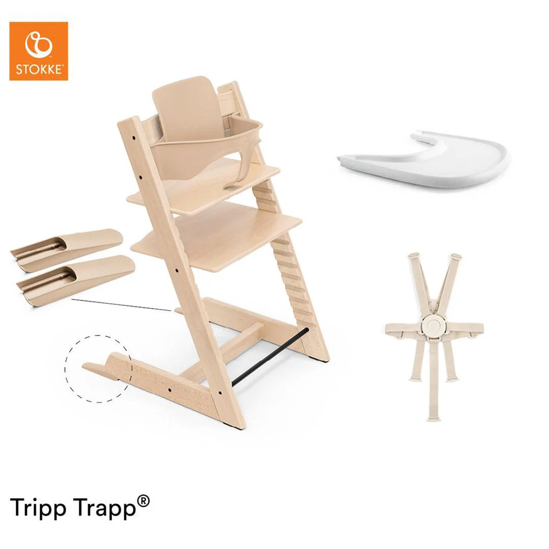 Stokke Tripp Trapp Accessories Bundle | Natural Baby Shower | Natural Baby Shower UK