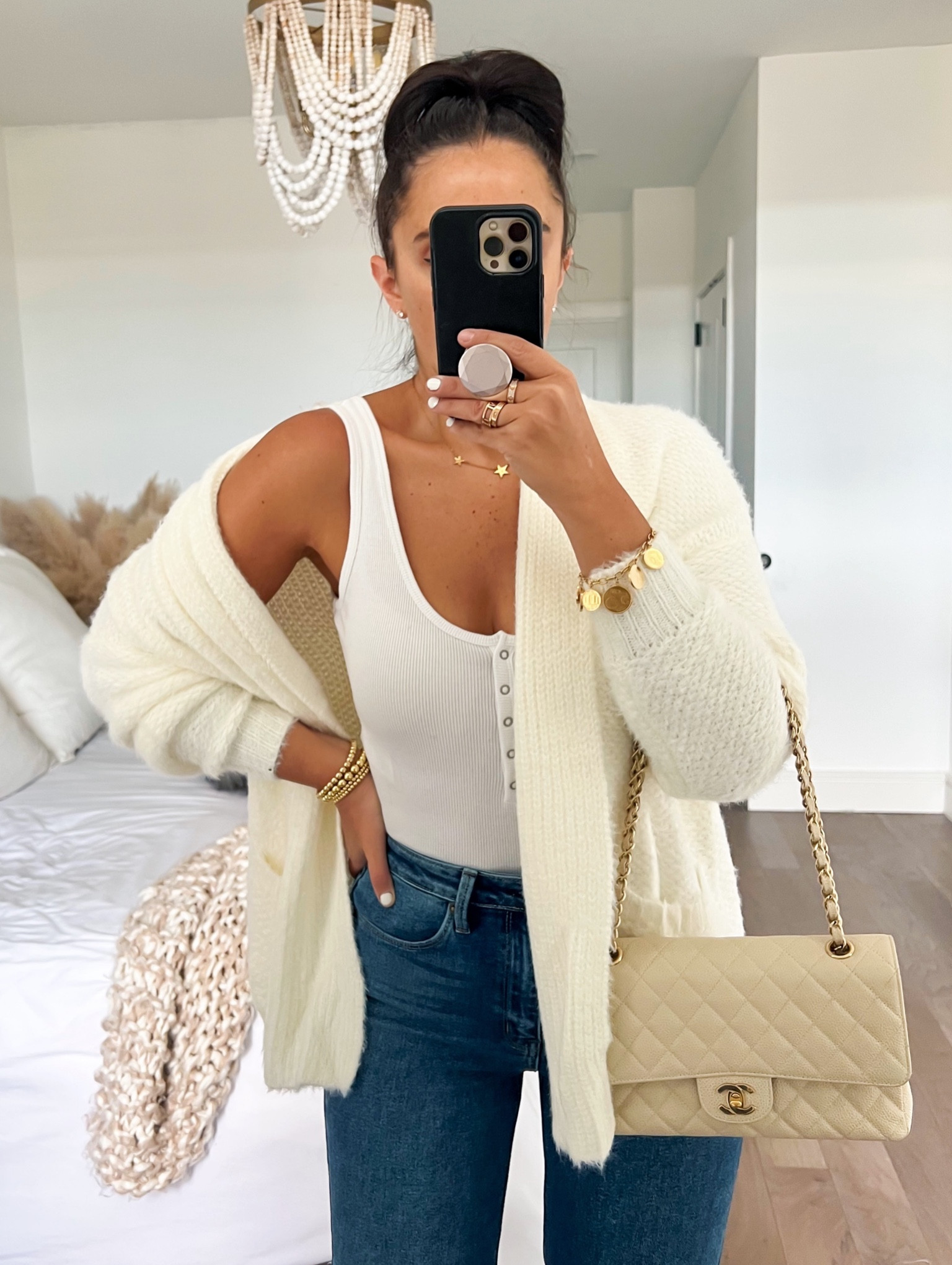 Cardigan wearing size small