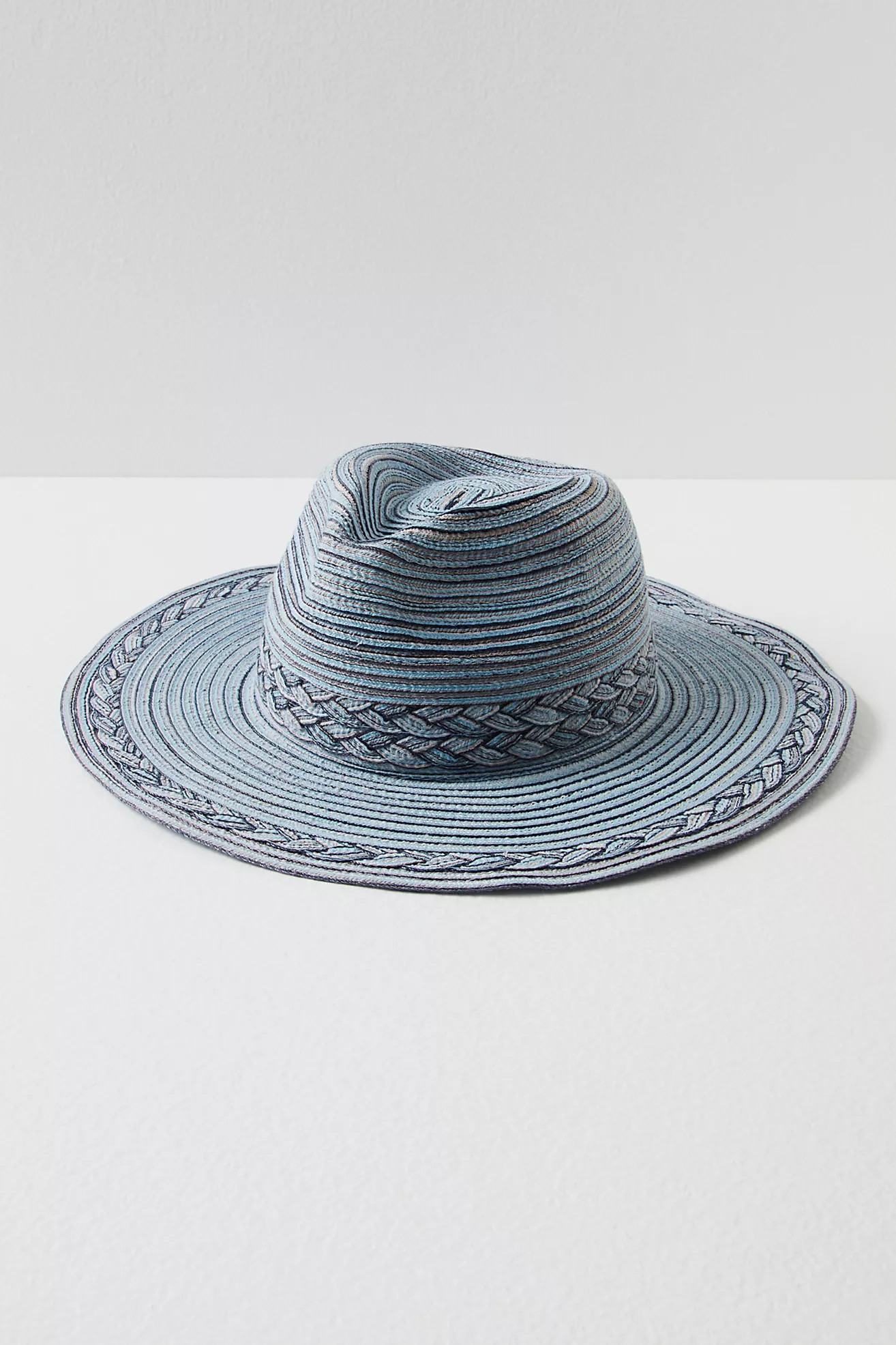 Mixed Braid Packable Cowboy Hat | Free People (Global - UK&FR Excluded)