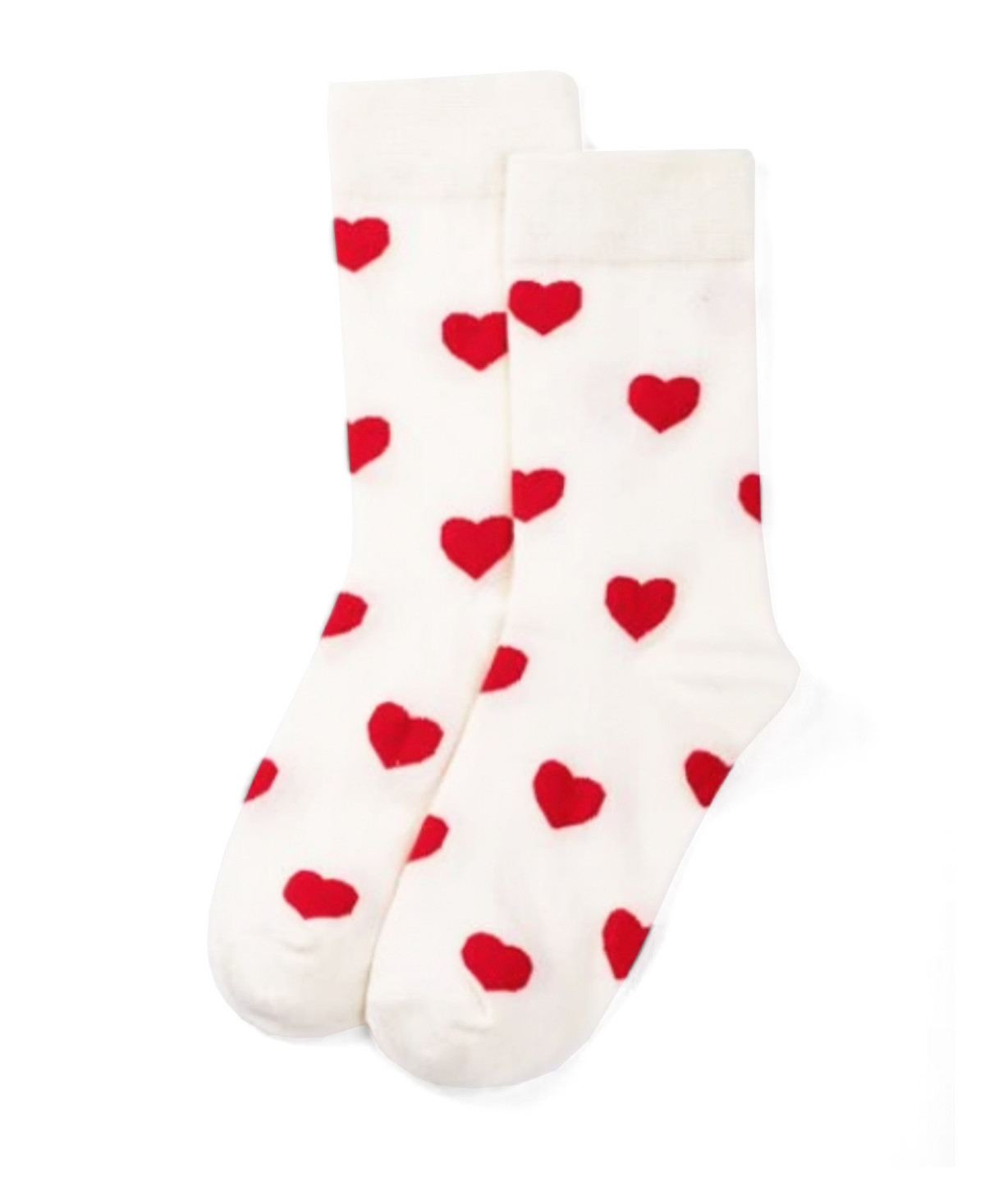 Stems Women's Honey Comb Cuff Red Heart Crew Sock | Macys (US)