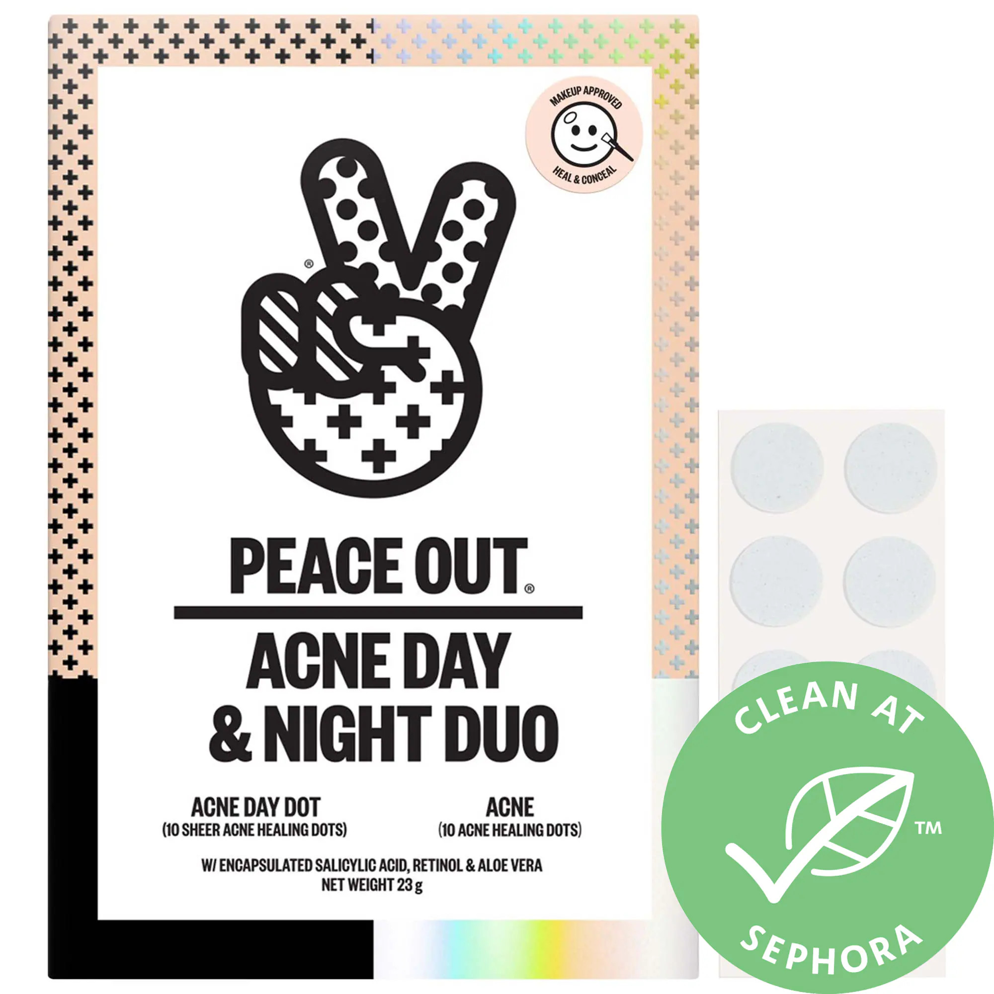 Peace Out Acne Salicylic Acid Day & Night Duo | Sephora (US)