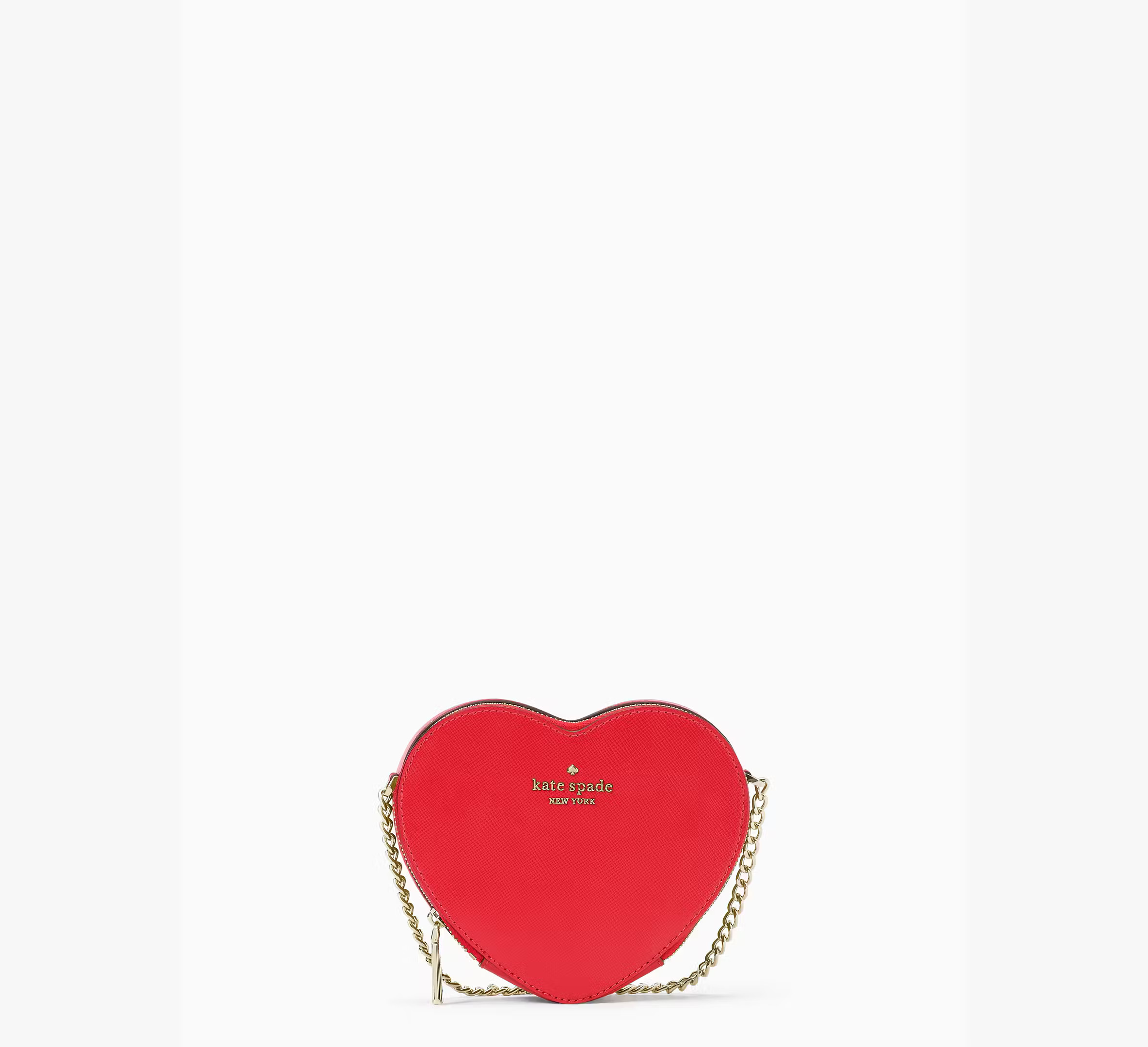 Kate Spade Love Shack Mini Heart Crossbody Purse, Candied Cherry | Kate Spade Outlet