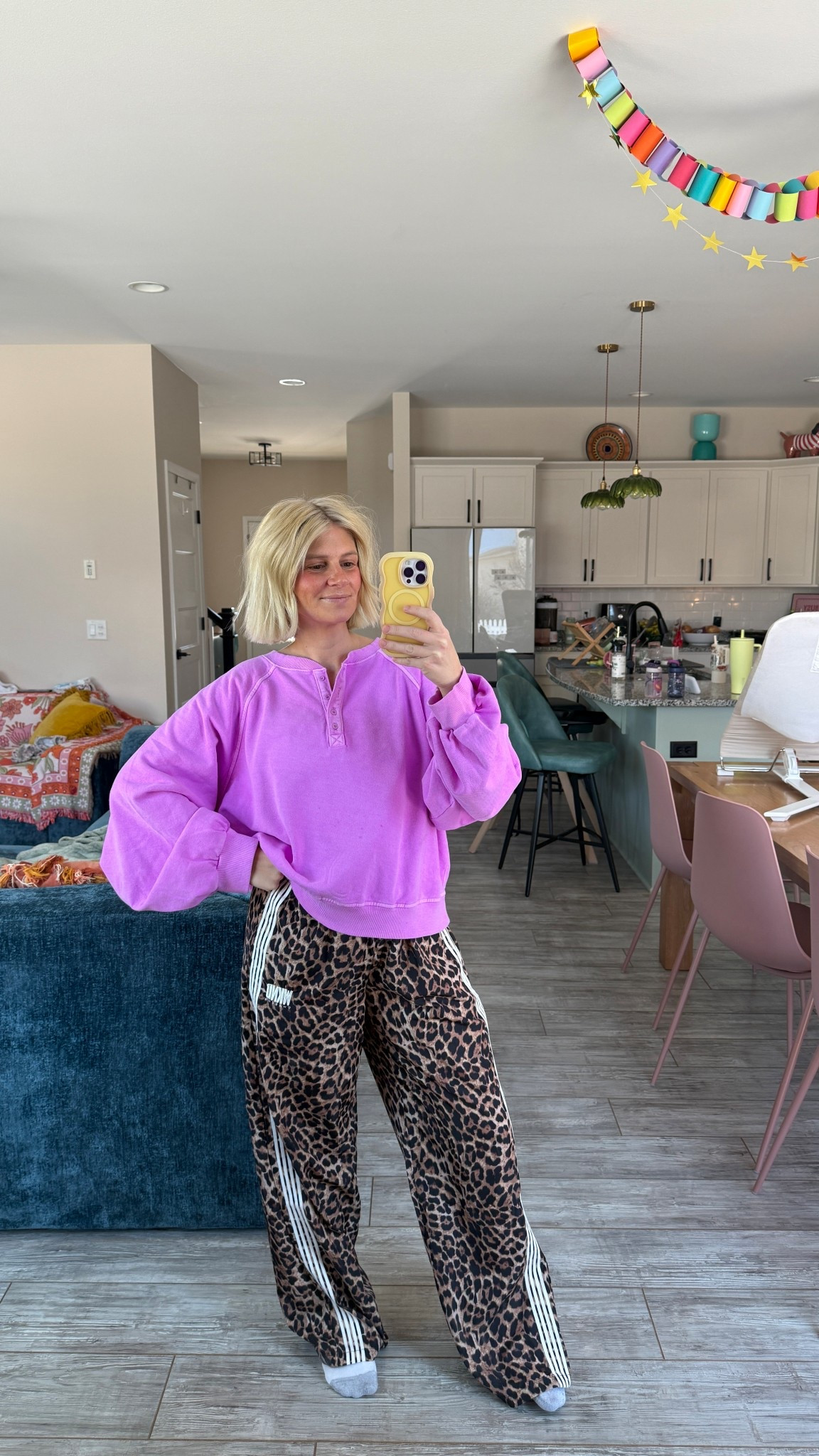 Sized up to an XL in top! 