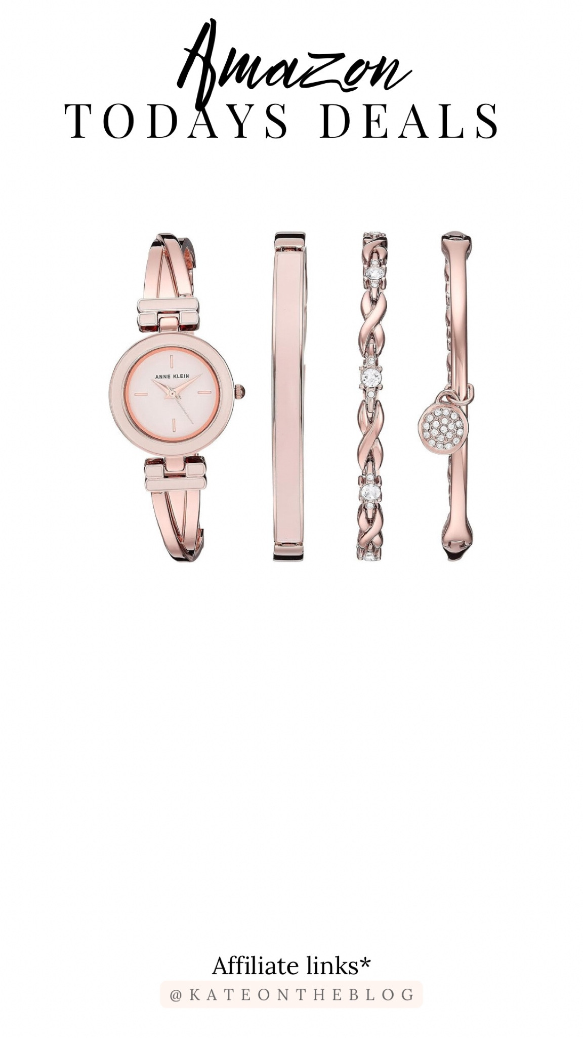 Anne Klein bracelet set is 80% off so under 50$ down from 299$!!!! Run! 

#LTKHolidaySale #LTKCyberWeek #LTKGiftGuide