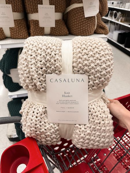Casaluna chunky knit blanket 

#LTKSeasonal #LTKfindsunder100 #LTKhome