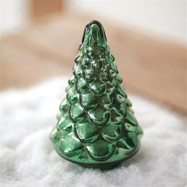 CTW Home 370557 Retro Mercury Glass Christmas Tree, Green | Walmart (US)