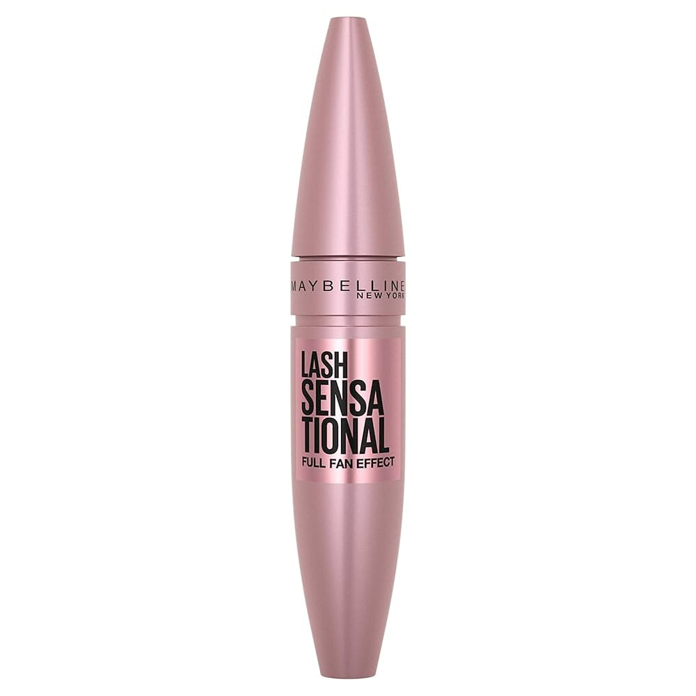 Maybelline Lash Sensational Washable Mascara, Lengthening and Volumizing for a Full Fan Effect, B... | Amazon (US)