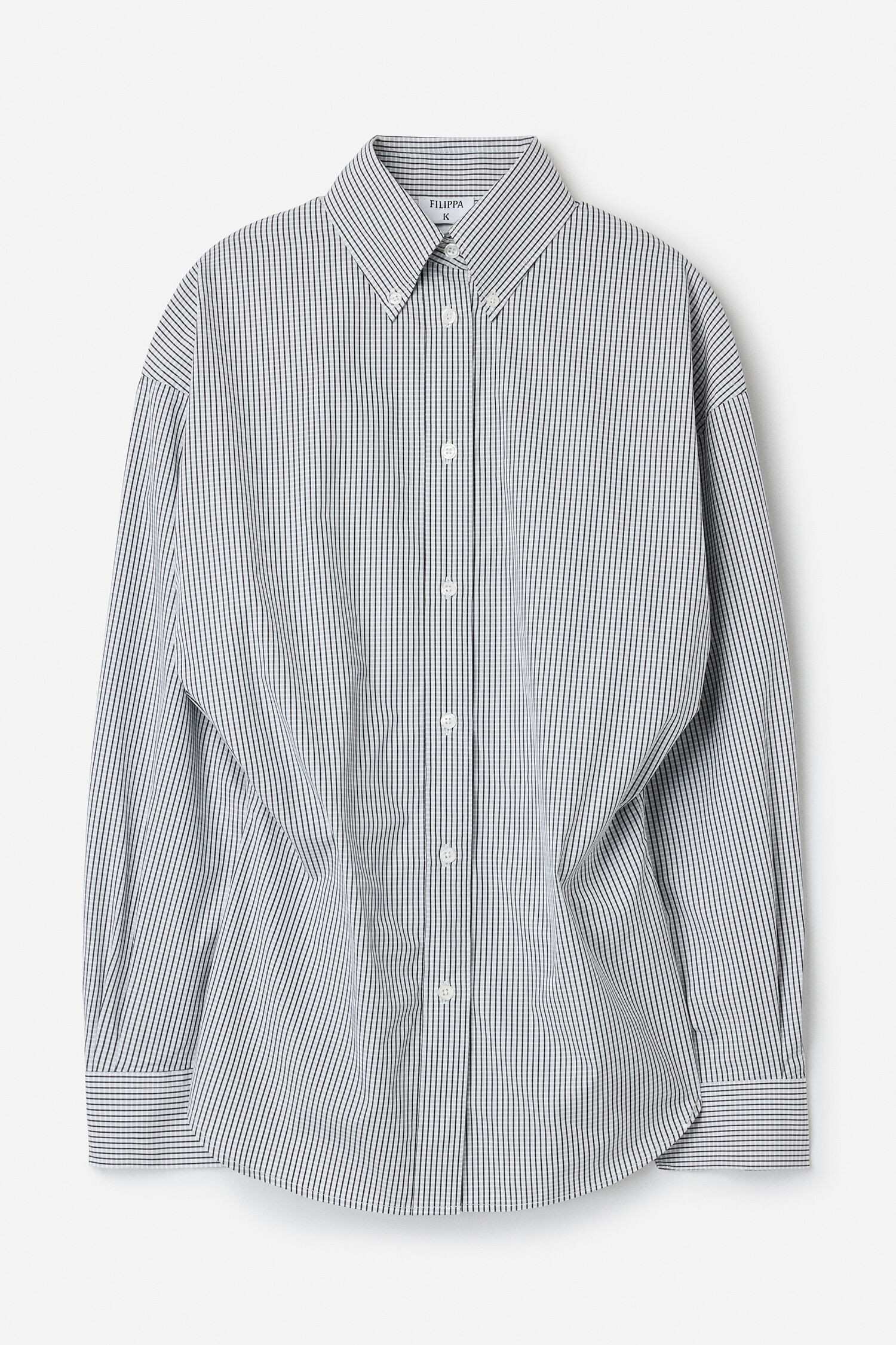 Hourglass Microcheck Shirt | Filippa K