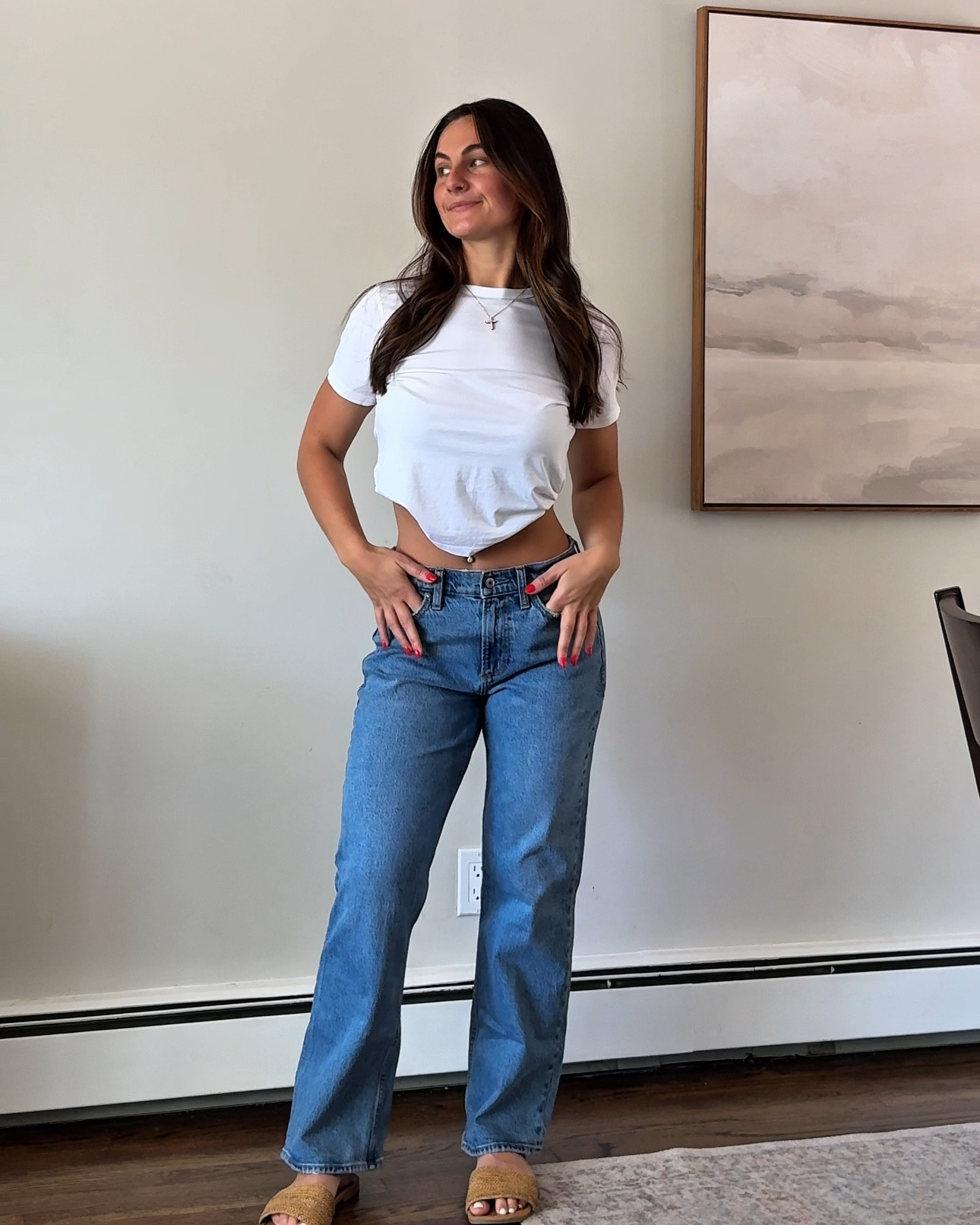 Size 26 short jeans & size small top 

#LTKStyleTip #LTKFindsUnder100 #LTKFindsUnder50