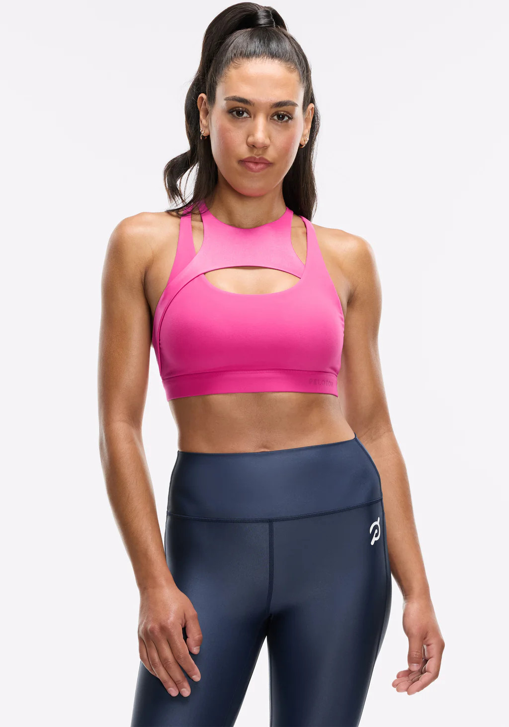 Cadent Shimmer Glaze Cut Out Bra | Peloton Apparel