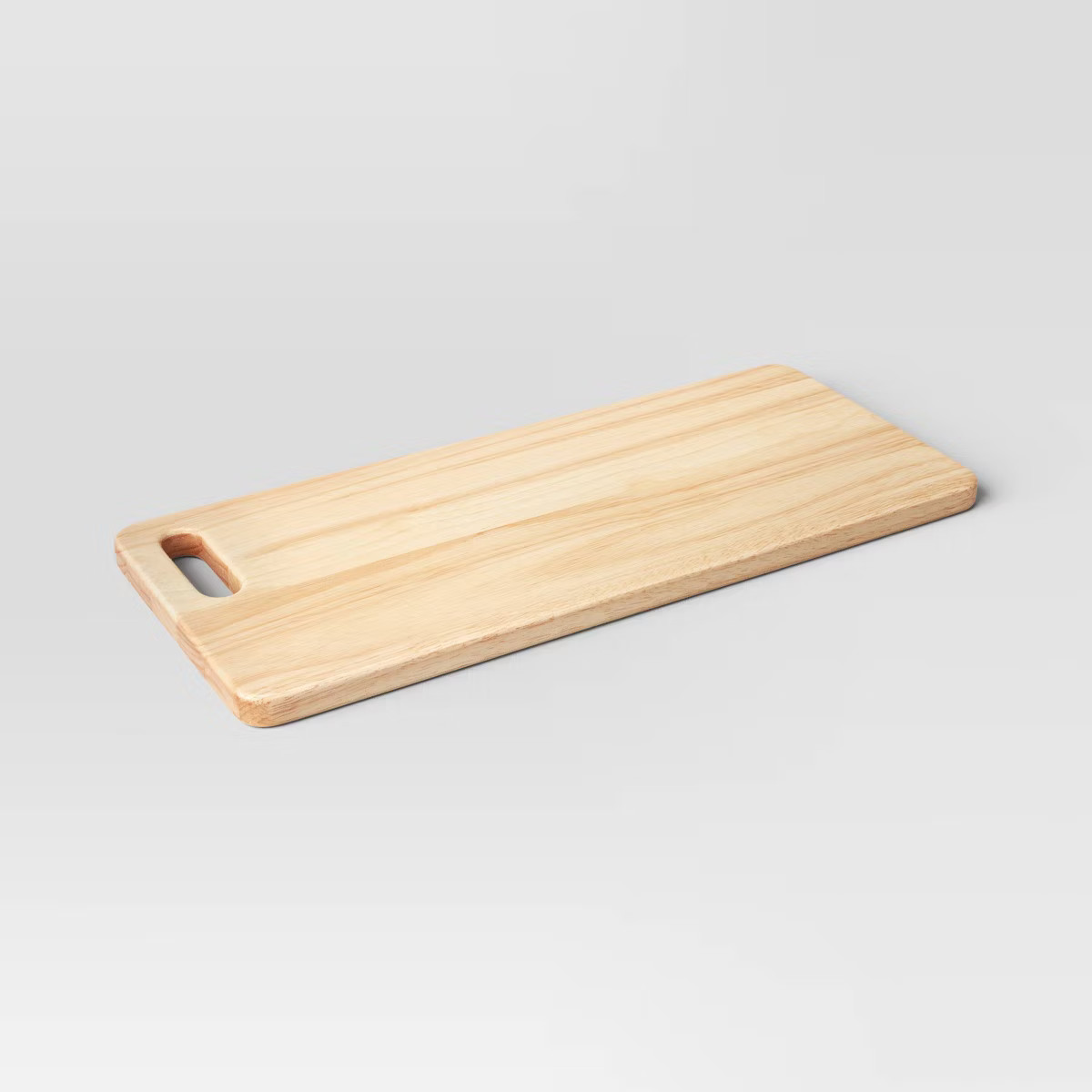 7.01"x15.98" Rubberwood Rectangle Serving Board Brown - Threshold™: Charcuterie & Serving Platt... | Target