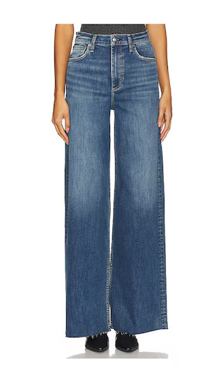 Flexi Sofie High Rise Wide Leg Jeans in Willow | Revolve Clothing (Global)