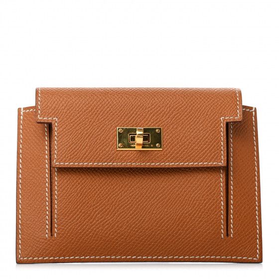 HERMES

Epsom Kelly Pocket Compact Wallet Gold | Fashionphile