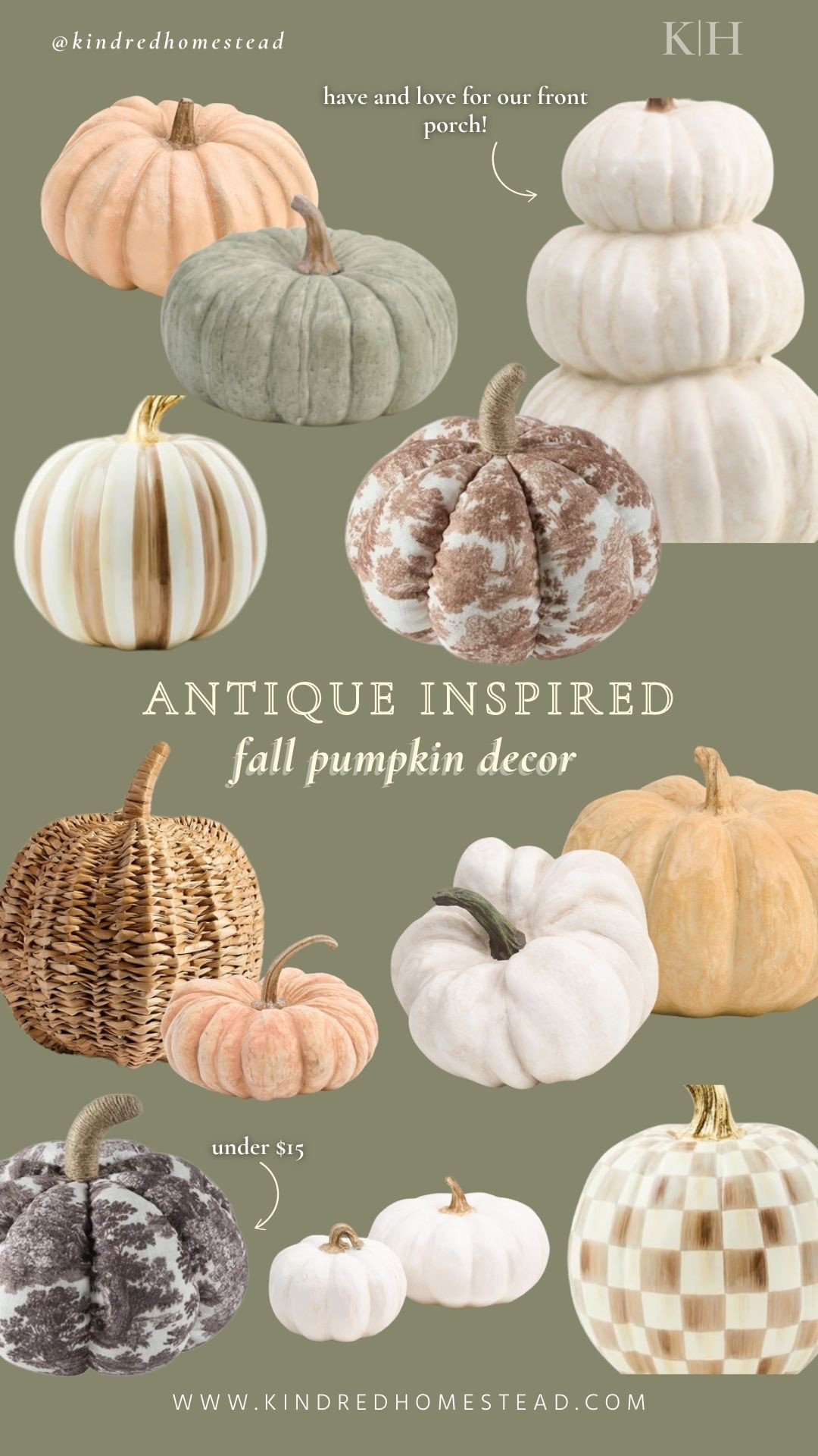 Antique inspired heirloom pumpkin finds and favorites for fall decorating in homes, front porches, and more

#LTKSeasonal #LTKHome