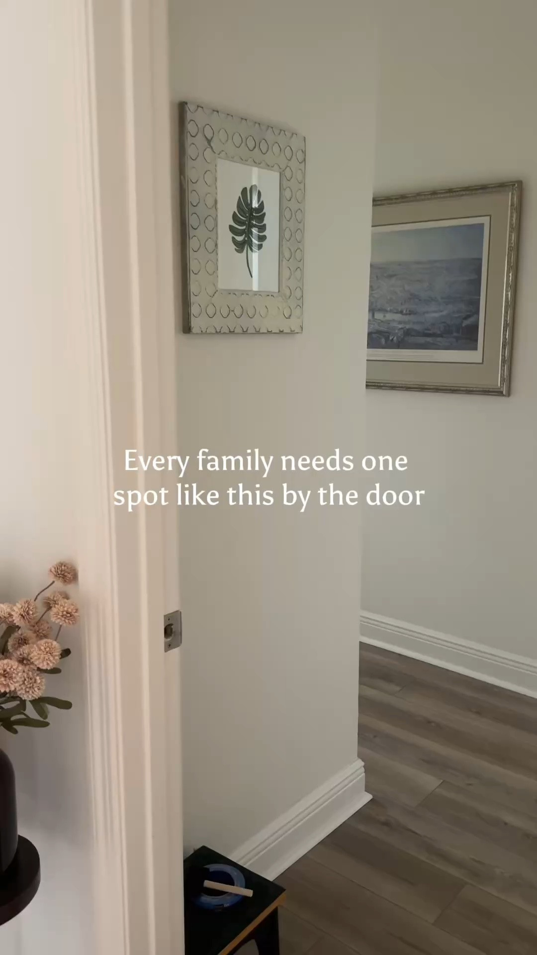 One of the simplest projects we’ve done has made one of the biggest differences in our daily routine.

This little wall by the door became our family’s drop zone with just one sheet of shiplap, a few pieces of trim, and some hooks. Now backpacks, jackets, and bags have a home instead of piling up on the kitchen island.

If you have an empty wall near your entryway, this is one of those small upgrades that makes your home work so much better.

I’ve linked the hooks, picture, basket, and similar supplies to help you recreate the look.

Tip: you put the little piece of base cap upside down on top of your existing baseboard for the shiplap panel to sit on 😘

Save this idea for your next weekend project. 

#LTKHome #EntrywayIdeas #MudroomIdeas #HomeOrganization #DIYHome #BuilderGradeToBeautiful

#LTKHome #LTKmomlife #LTKKids