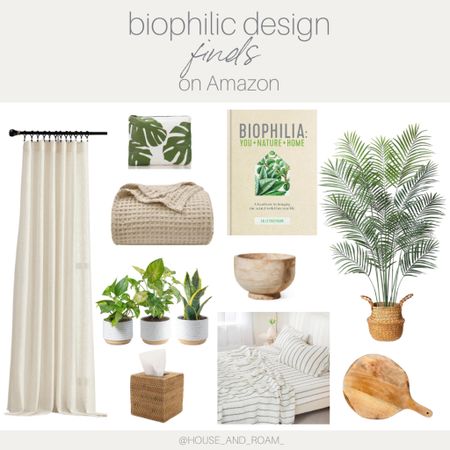 Sharing my curated collection of Biophilic design finds, bringing the beauty of nature into your home with natural elements, sustainable materials, and a harmonious connection to the environment. 

#LTKHome #LTKFindsUnder50 #LTKStyleTip