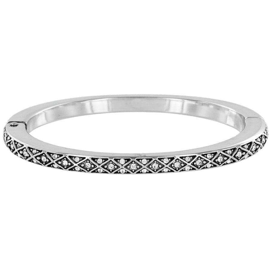 Diamond Hinged Bangle | Brighton