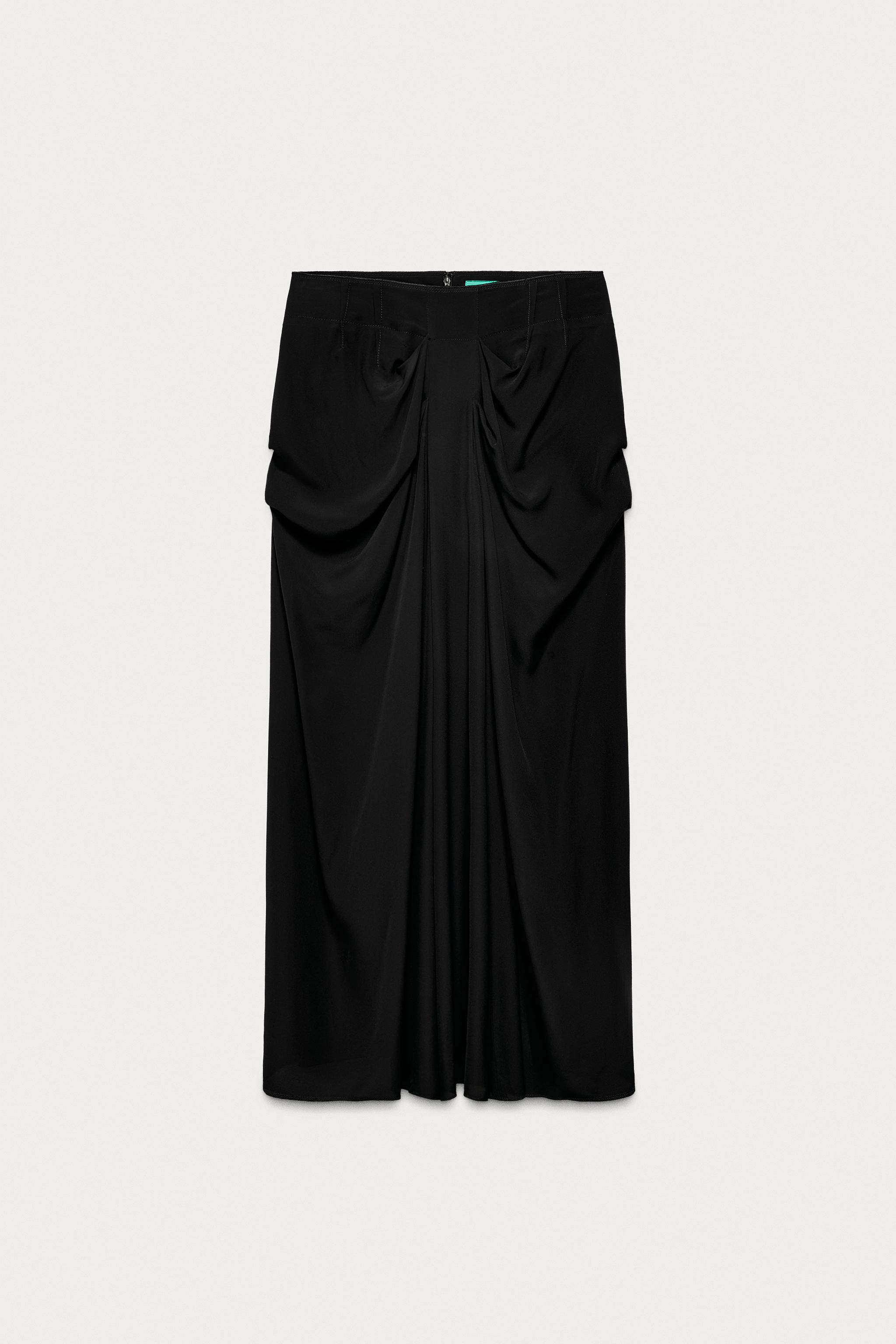 DRAPED SKIRT MARISA BERENSON X ZARA | Zara US