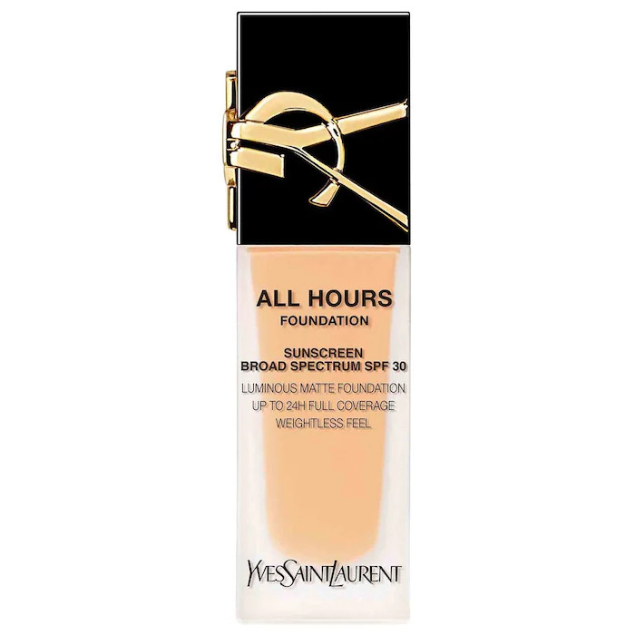 All Hours Luminous Natural Matte Foundation 24H Longwear SPF 30 with Hyaluronic Acid | Sephora (US)