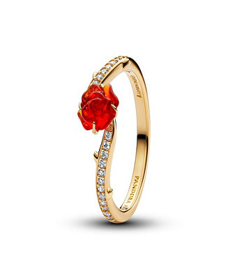 Disney Beauty and the Beast Enchanted Rose Ring | Macy's