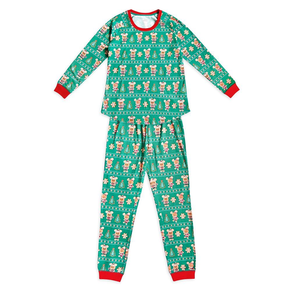 Mickey and Minnie Mouse Holiday Pajama Set for Women | Disney Store
