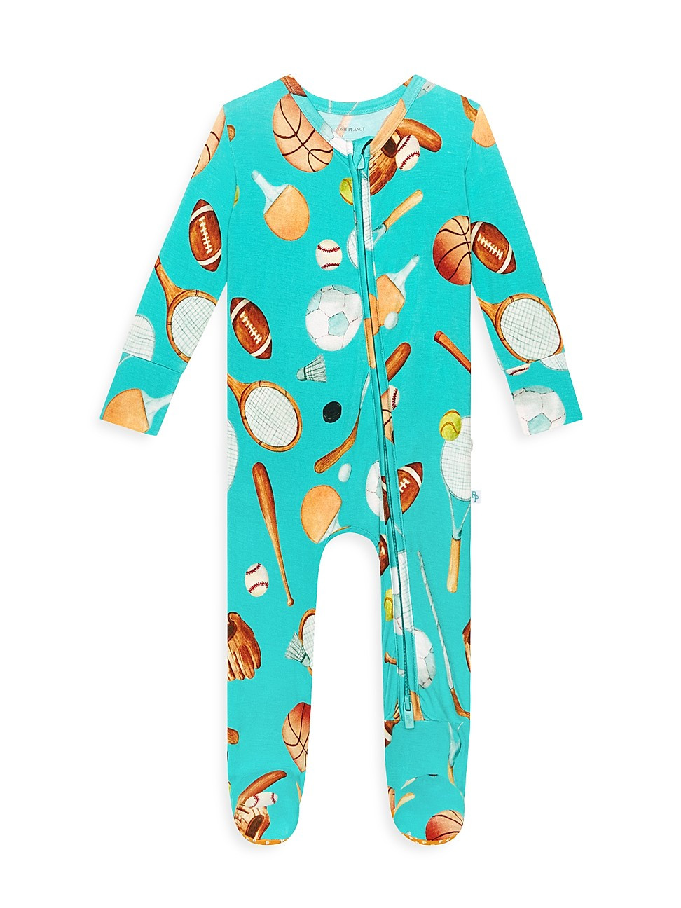 Baby Boy's & Little Boy's Sports Day Double Zippered Footie | Saks Fifth Avenue