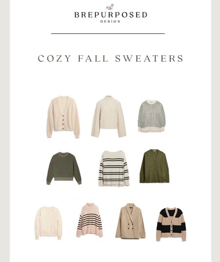sweater weather is almost here! Cozy up as the temps drop and add some of these sweaters to your fall wardrobe! 

#LTKSeasonal
