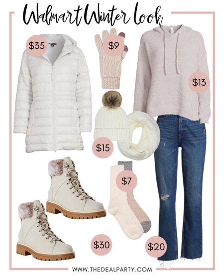 Walmart Winter look | Walmart Winter Outfit | Walmart Jeans | Walmart Snow Boots | Pullover Sweater | Puffer Jacket 

#LTKstyletip #LTKSeasonal #LTKsalealert