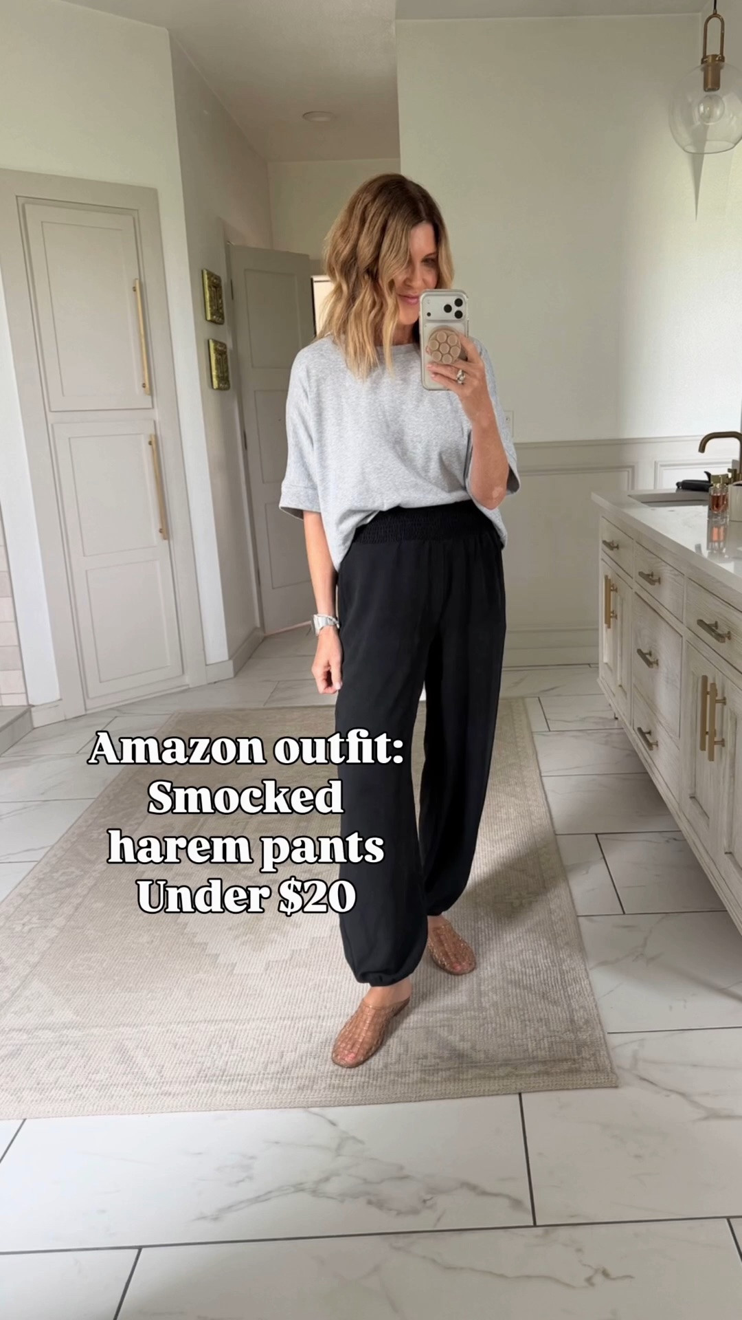Harem pants medium and medium top

#LTKOver40 #LTKootd