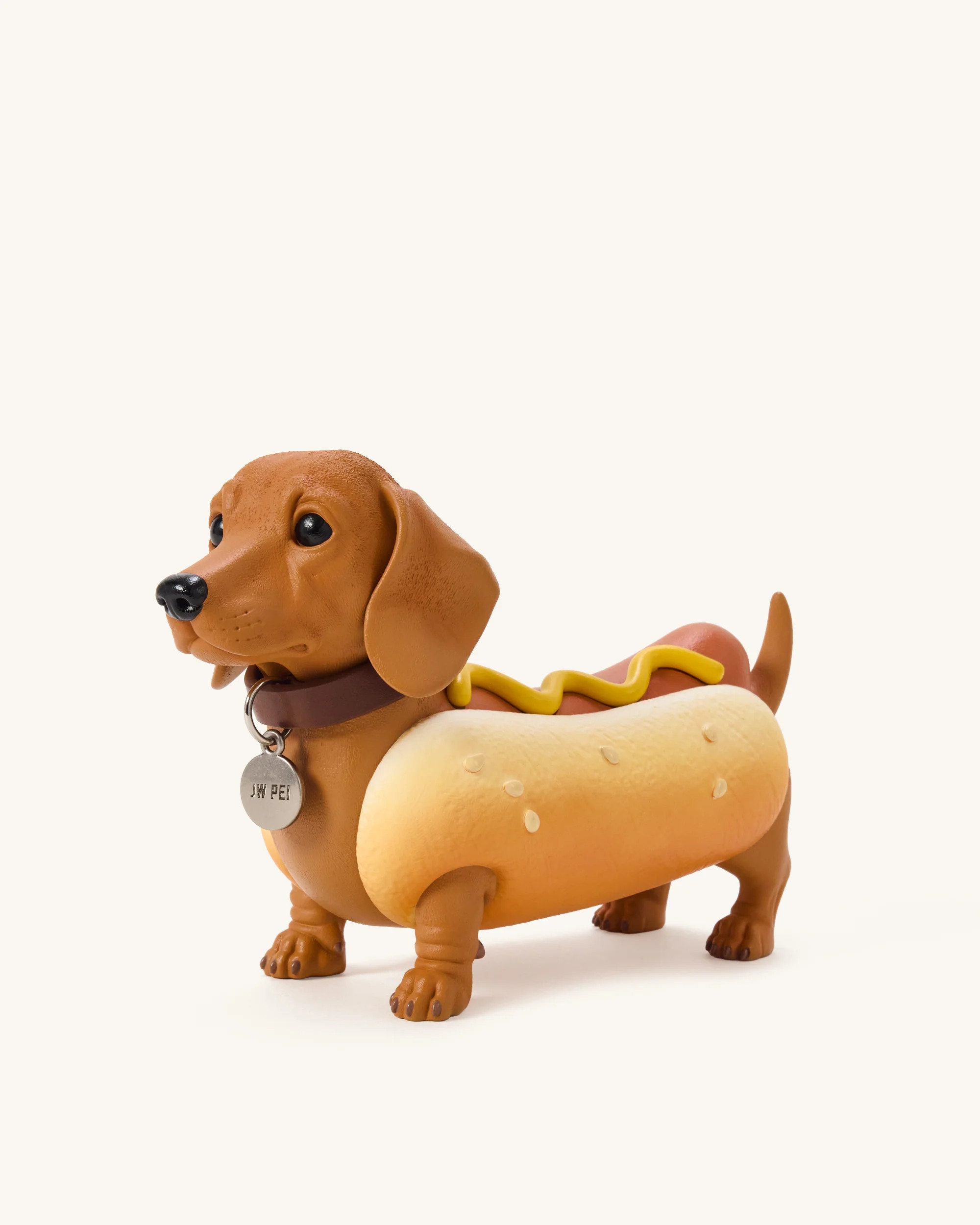Dachshund Hot Dog Bag - Brown/Yellow | JW PEI US