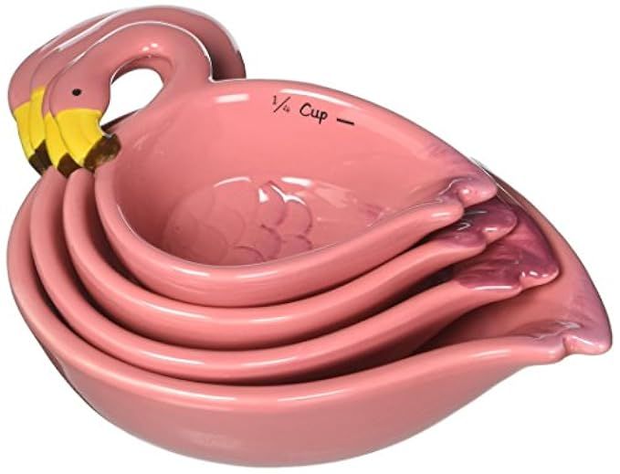Home Essentials, 61038, Set of 4, Flamingo measuring cups | Amazon (US)