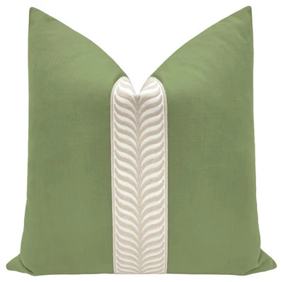 CLASSIC LINEN // CLOVER + TRELLIS TRIM // NATURAL | LITTLE DESIGN LLC