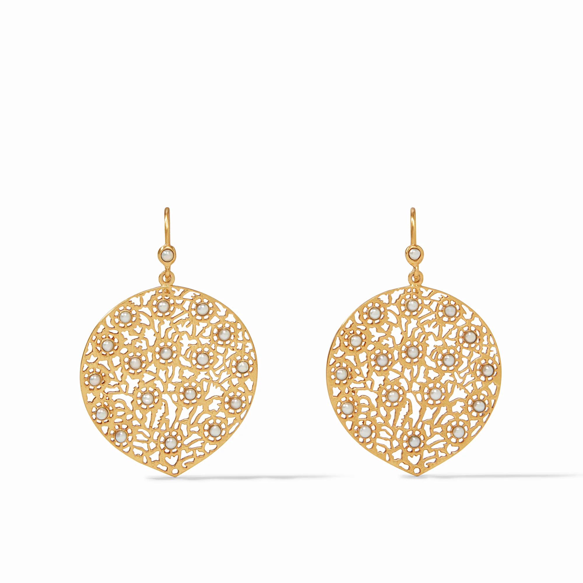 Peacock Gold Earrings | Julie Vos | Julie Vos