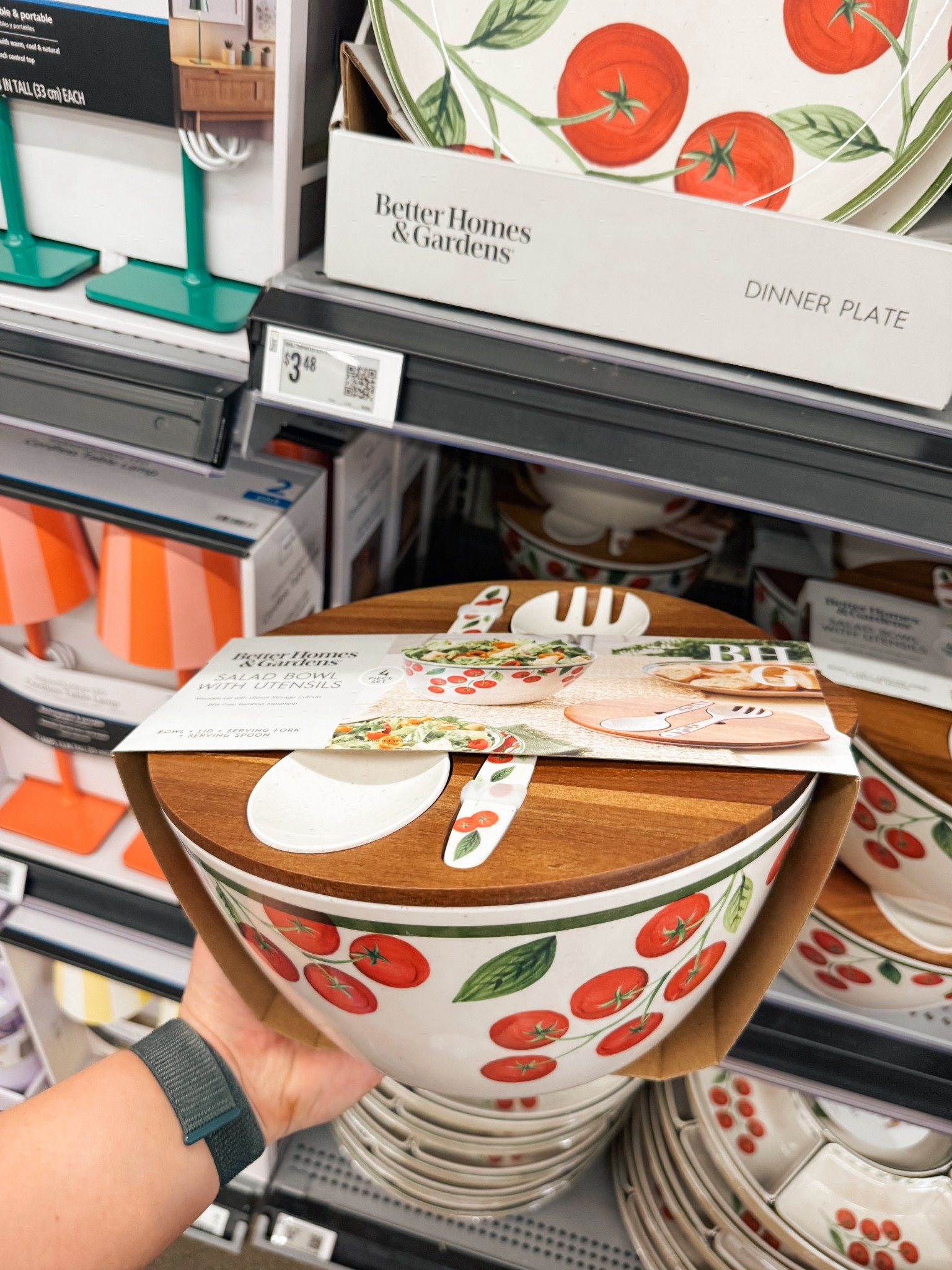 Tomato themed salad bowl perfect for hosting this summer!

#LTKHome #LTKSeasonal