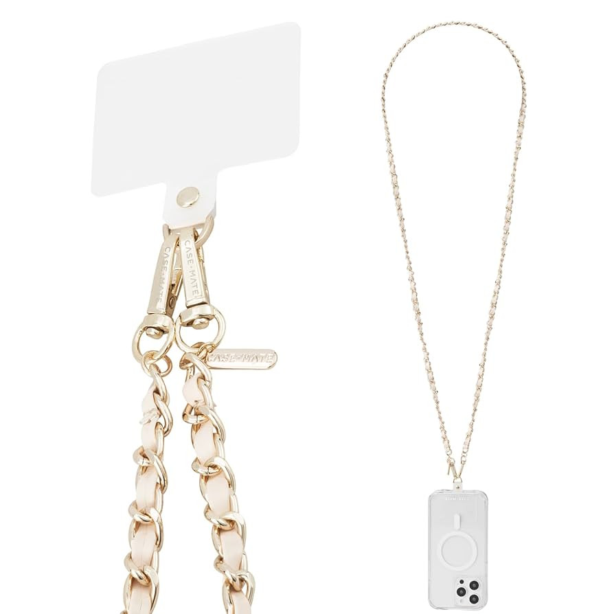 Case-Mate Crossbody Phone Lanyard [Works with All Phones] Hands-Free Strap - Leather Cell Phone C... | Amazon (US)