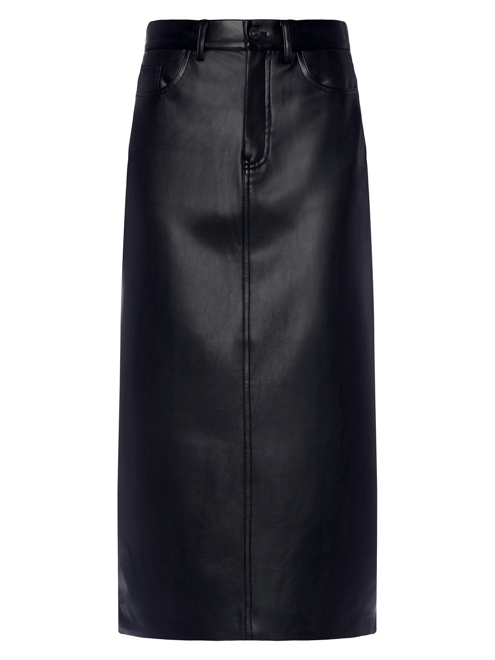 Women's Faux Leather Maxi Skirt - Black - Size 31 | Saks Fifth Avenue