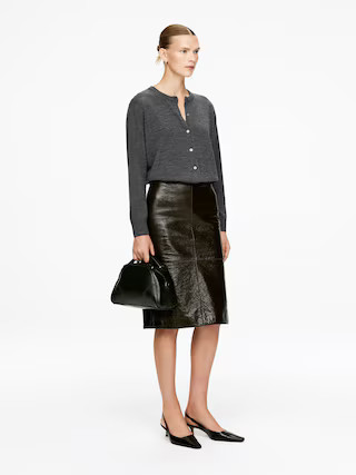 Merino Wool Cardigan – Grey – Women – ARKET GB | Arket UK