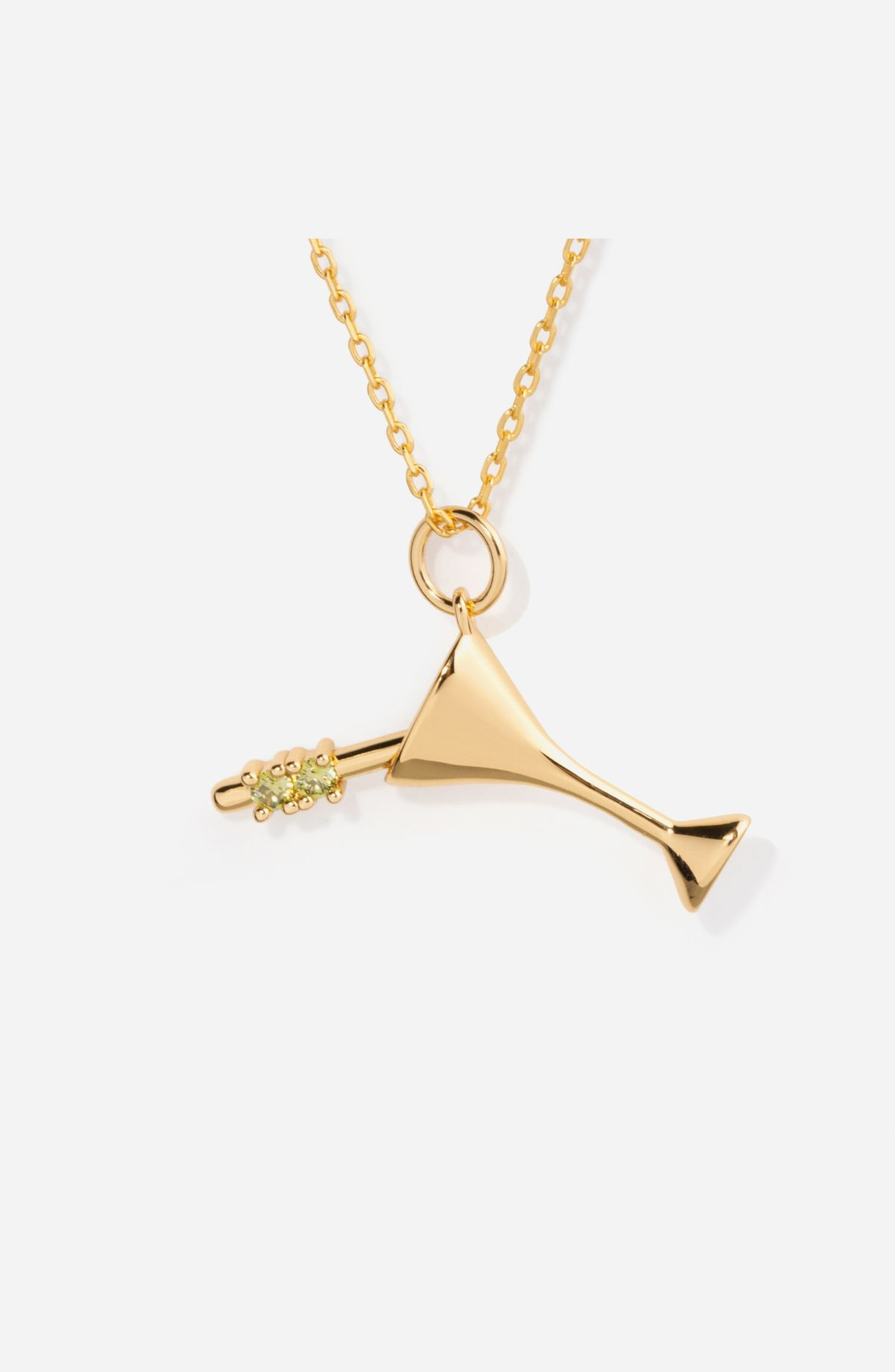 Martini Charm Necklace | Nordstrom