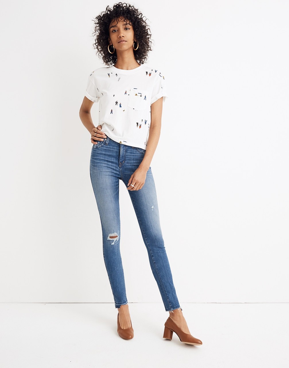 10" High-Rise Skinny Jeans: Drop Step-Hem Edition | Madewell
