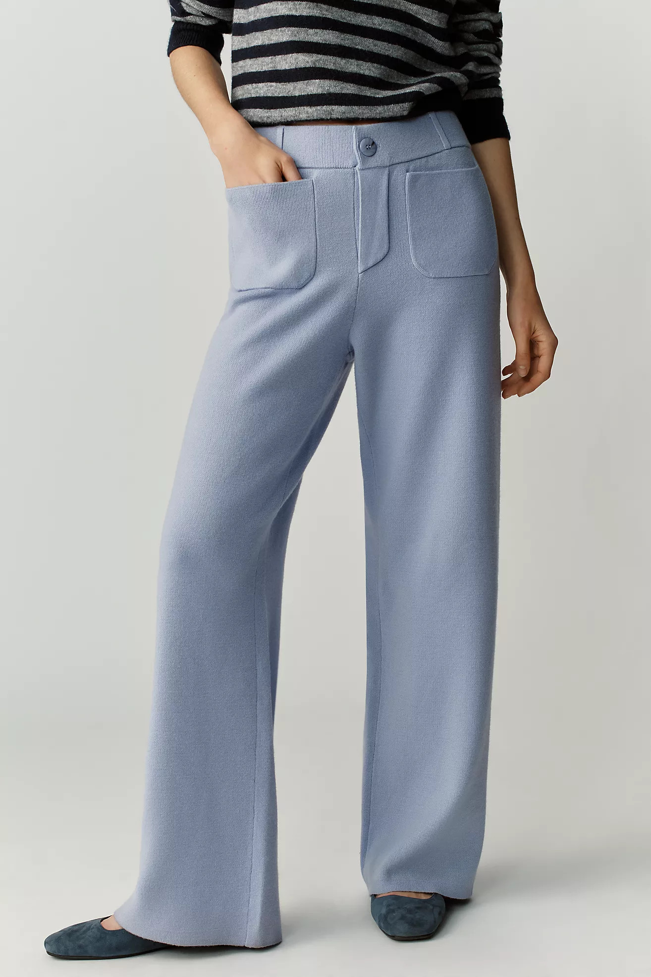 The Colette Full-Length Sweater Pants by Maeve | Anthropologie (US)