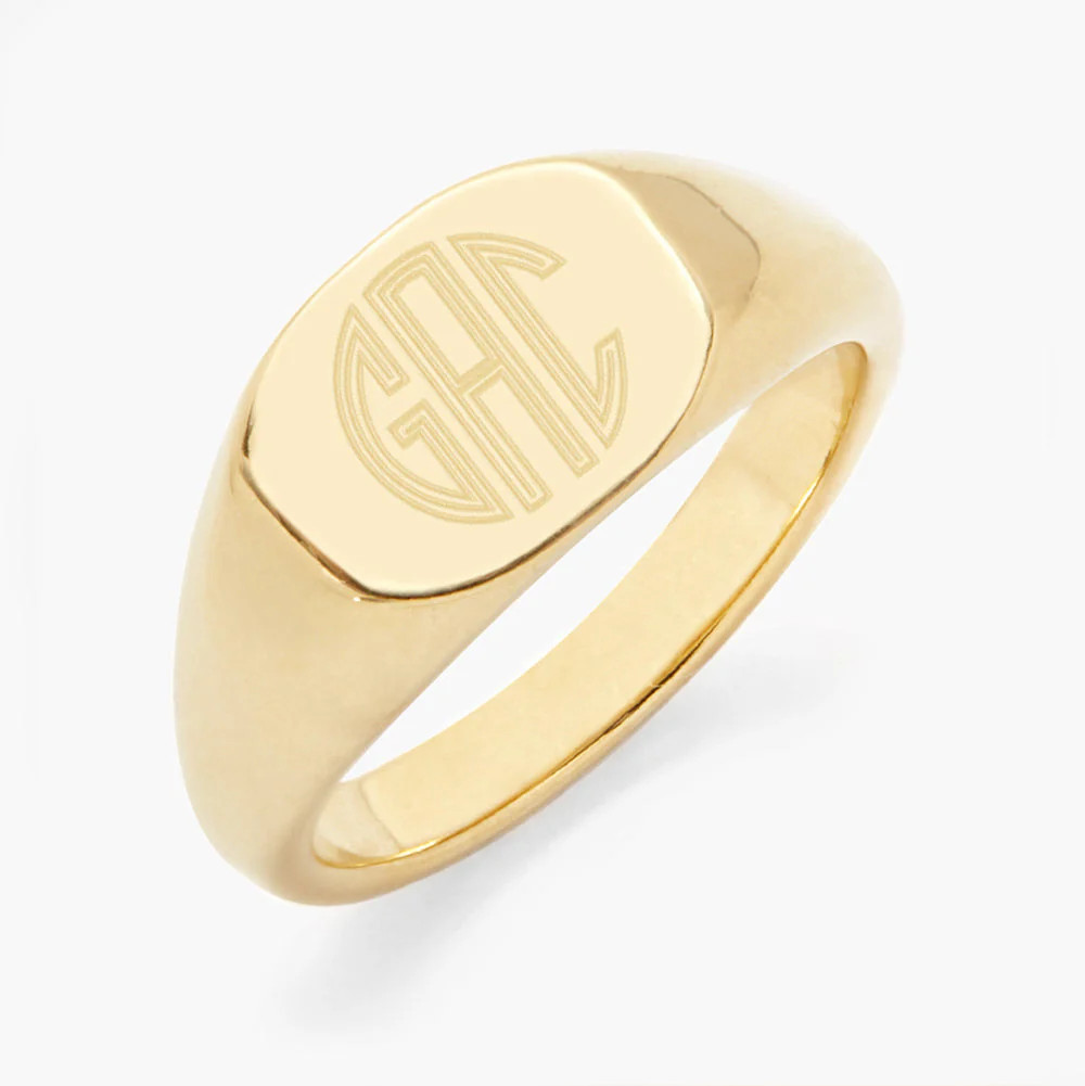 Reagan Signet Ring | Brook and York