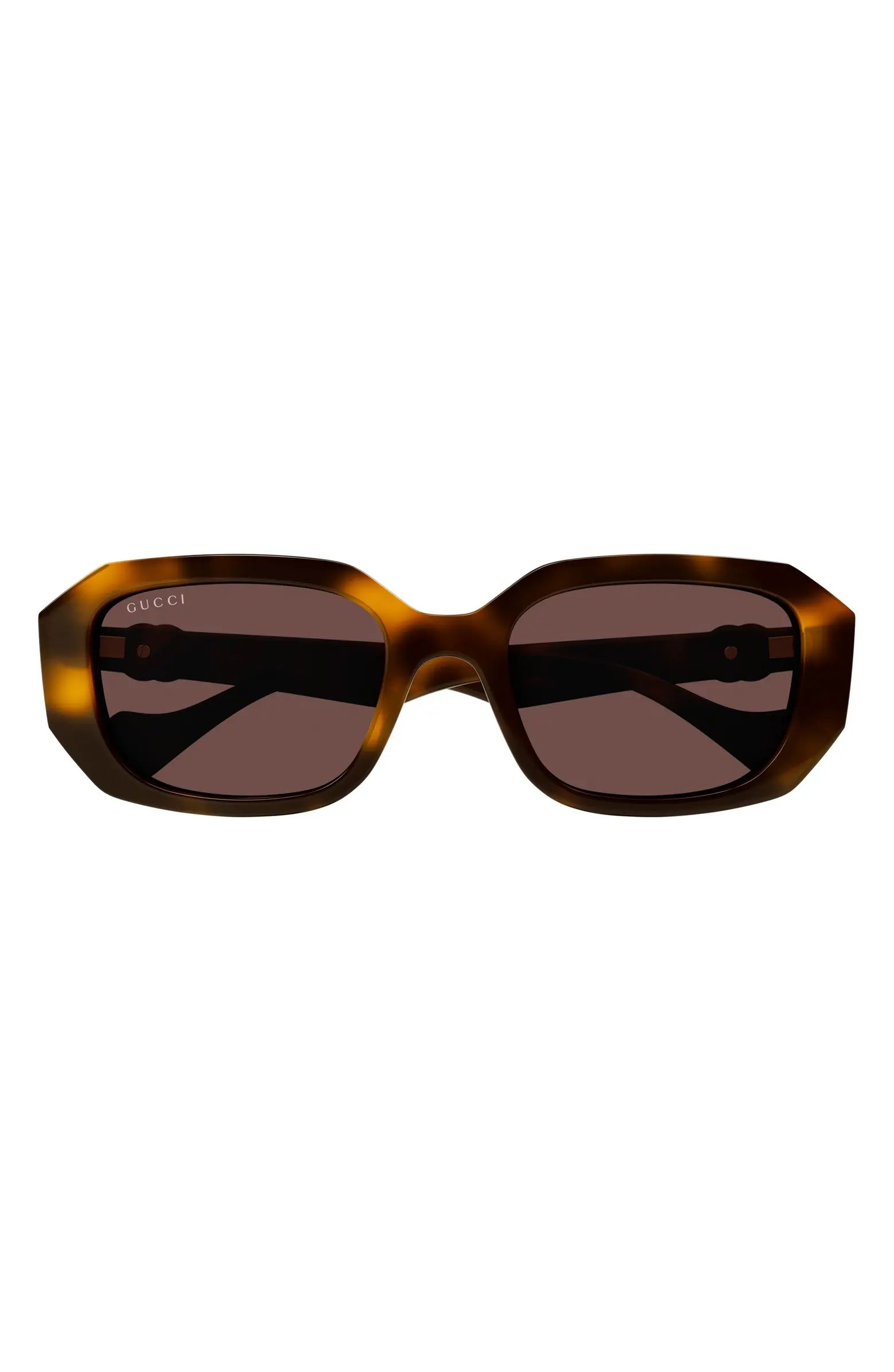 Gucci 54mm Rectangular Sunglasses | Nordstrom | Nordstrom