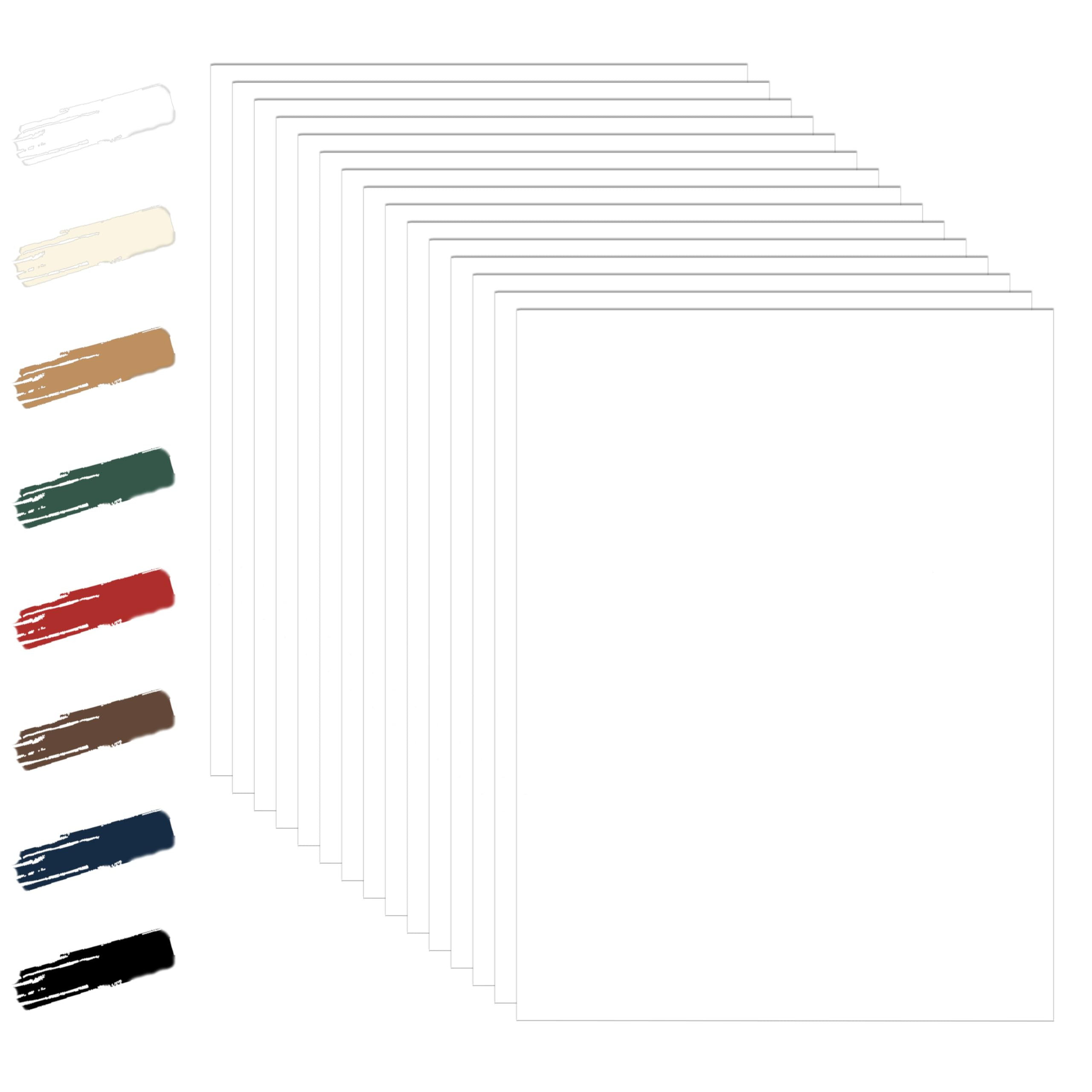 28 Sheets White Cardstock 8.5 x 11 Certificate Paper, 92lb Heavyweight Printer Paper Card Stock f... | Amazon (US)